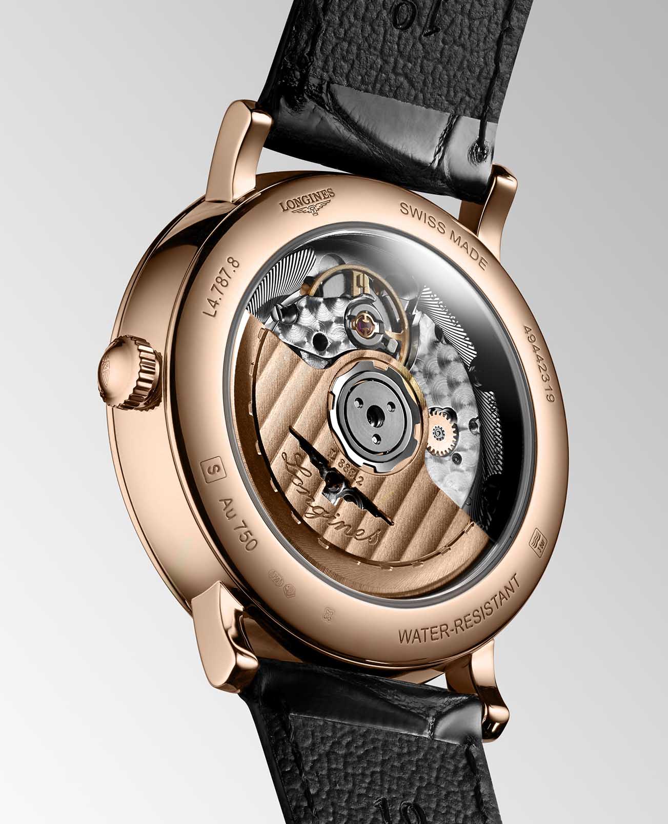 Оригинальные часы Longines Longines Elegant Collection L4.787.8.11.0  механические калибр механизма l888 общий вид